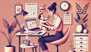 Juggling Diapers and Deadlines: Surviving the WFH Adventure with a Tiny Sidekick