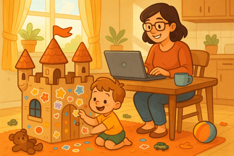Working from Home with Toddlers: 15 Fun Activities to Keep Them Entertained