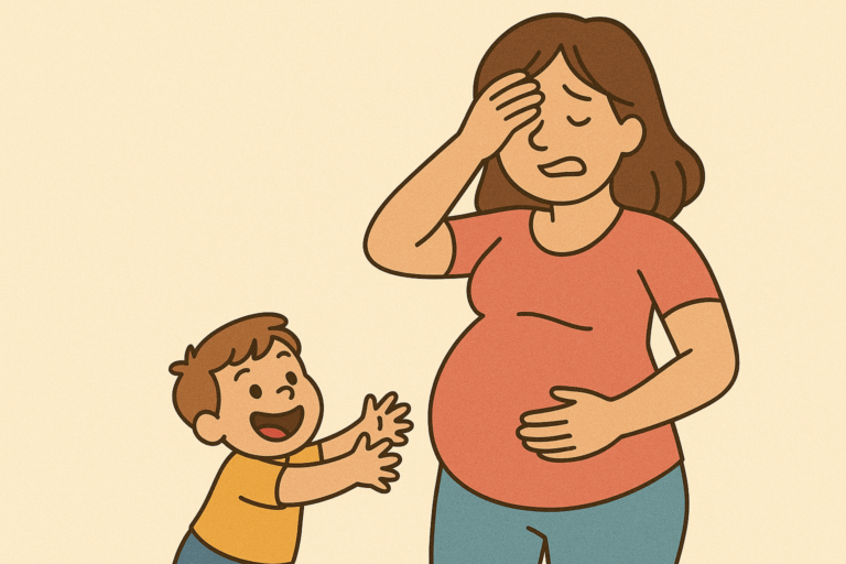 Pregnant with a Toddler: A Survival Comedy