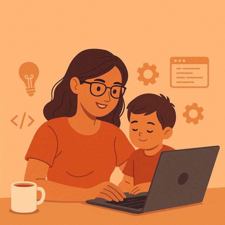 Building a Career in Tech While Being a Mom